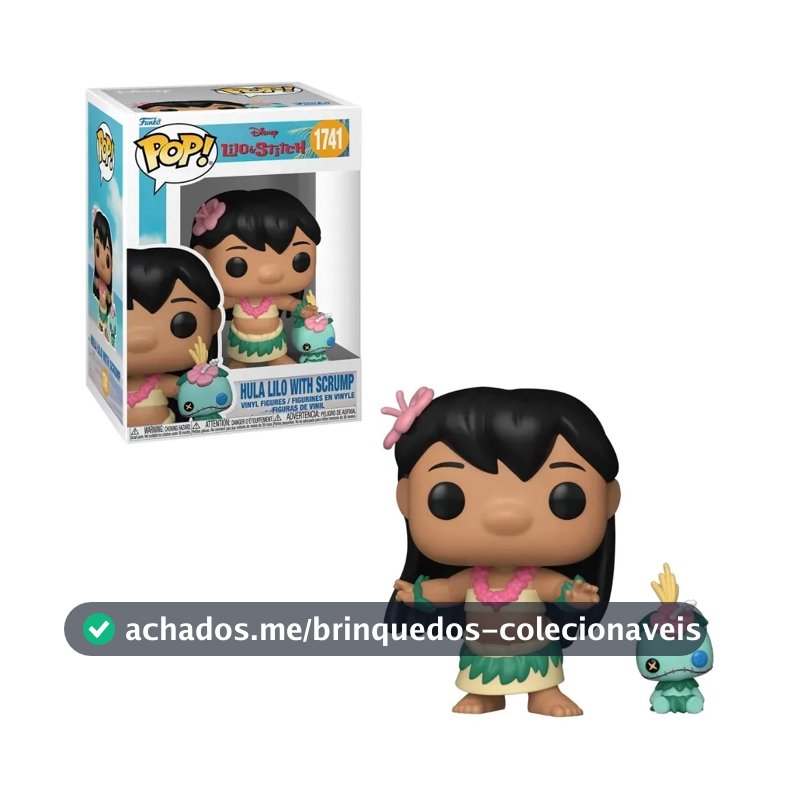 Boneco Funko Pop! & Buddy Disney Lilo & Stitch - Lilo E Xepa