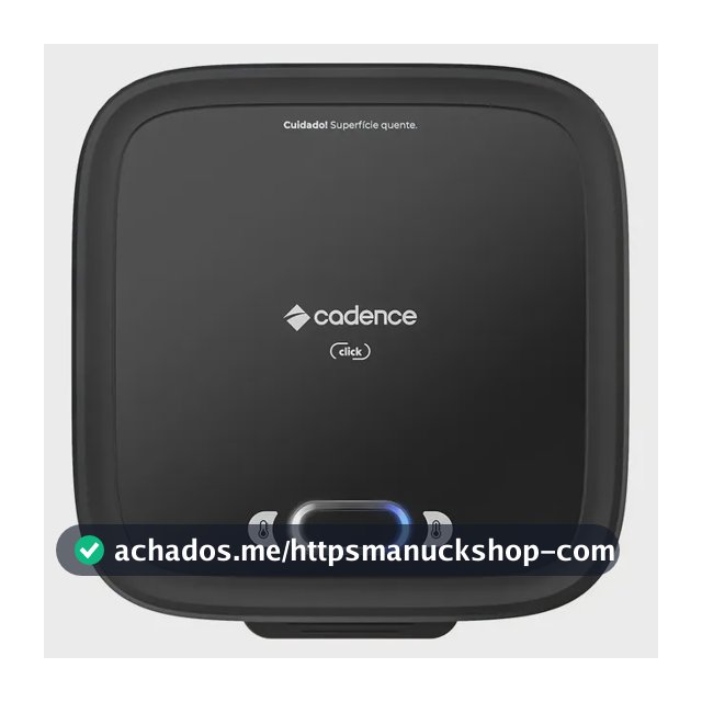 Grill Sanduicheira Cadence SAN400 Elétrica Chapa Misteira Tostex Tostequeira Hambúrguer Click