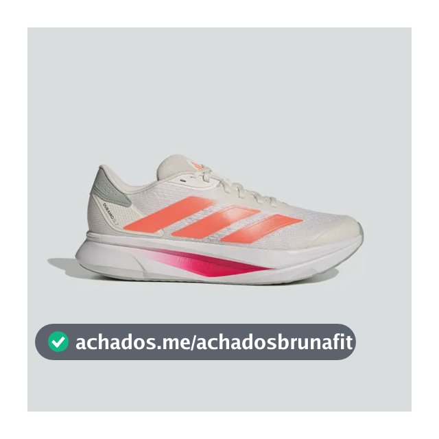 Tênis Masculino Duramo Sl2 M adidas Owhite/luor/wonsil Liso 40 Br