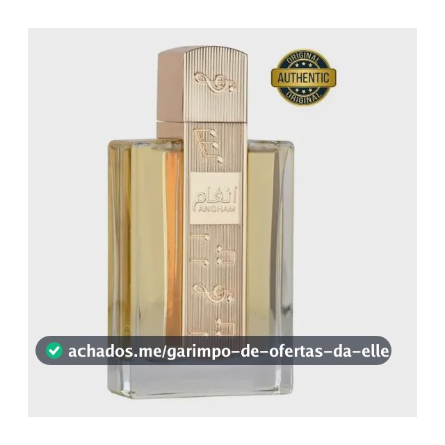 Perfume Arabe Angham Eau De Parfum 100ml Lattafa