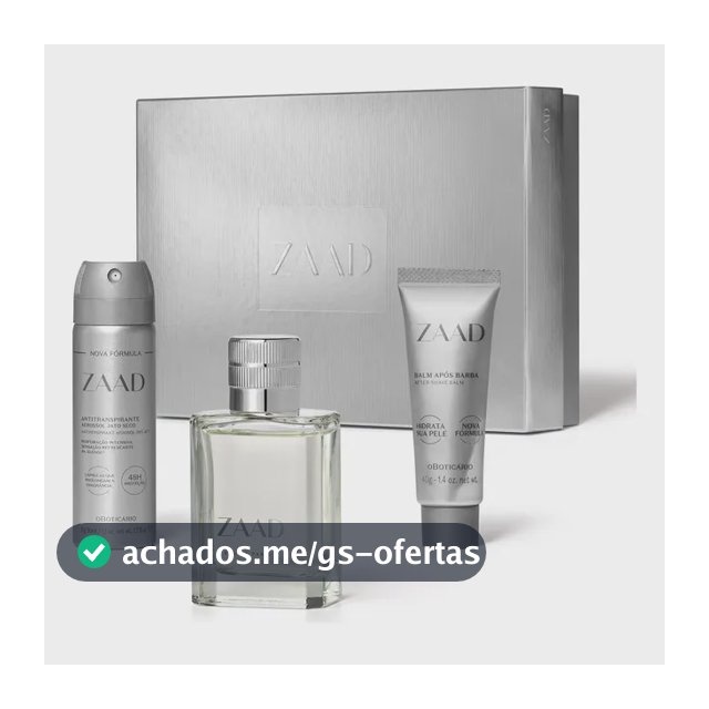 Kit Presente Especial Zaad (3 Itens)