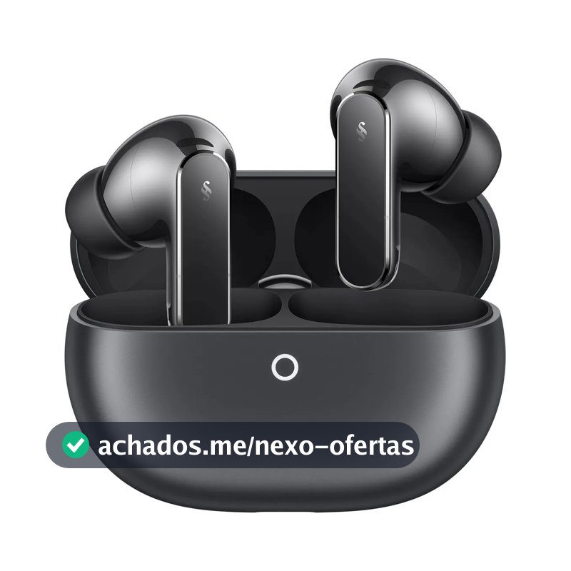 Fone de Ouvido Sem Fio HUAWEI FreeBuds Pro 5 Cancelamento de Ruído com IA de Motor Duplo Som Ultra Imersivo Chamadas Estáveis e Nítidas IP57 Até 38 horas Autonomia de Bateria Cinza
