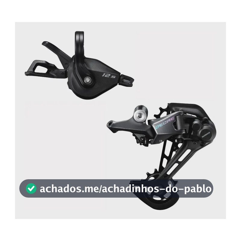 Kit Cambio e passador shimano deore 12v M6100