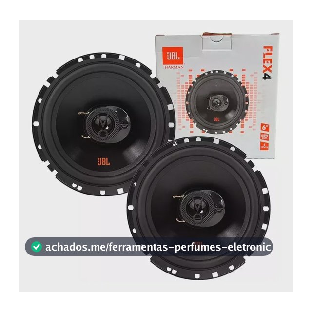 Alto Falante Jbl Triaxial 6trfx55 Flex4 110w Totais Cor Preto