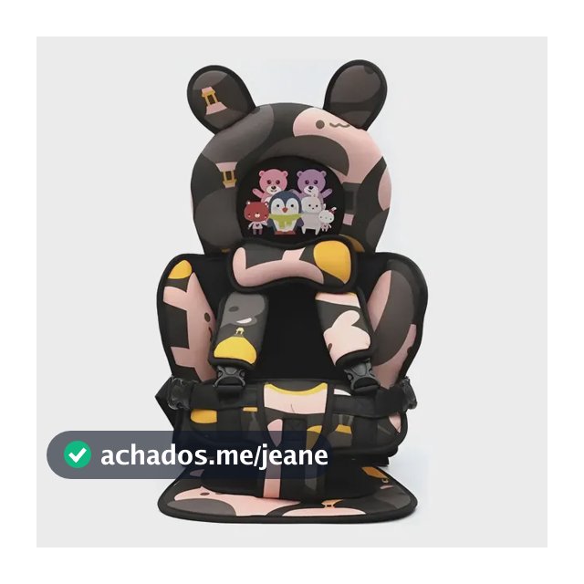 Cadeira De Segurança Portátil Para Crianças De Desenhos Anim