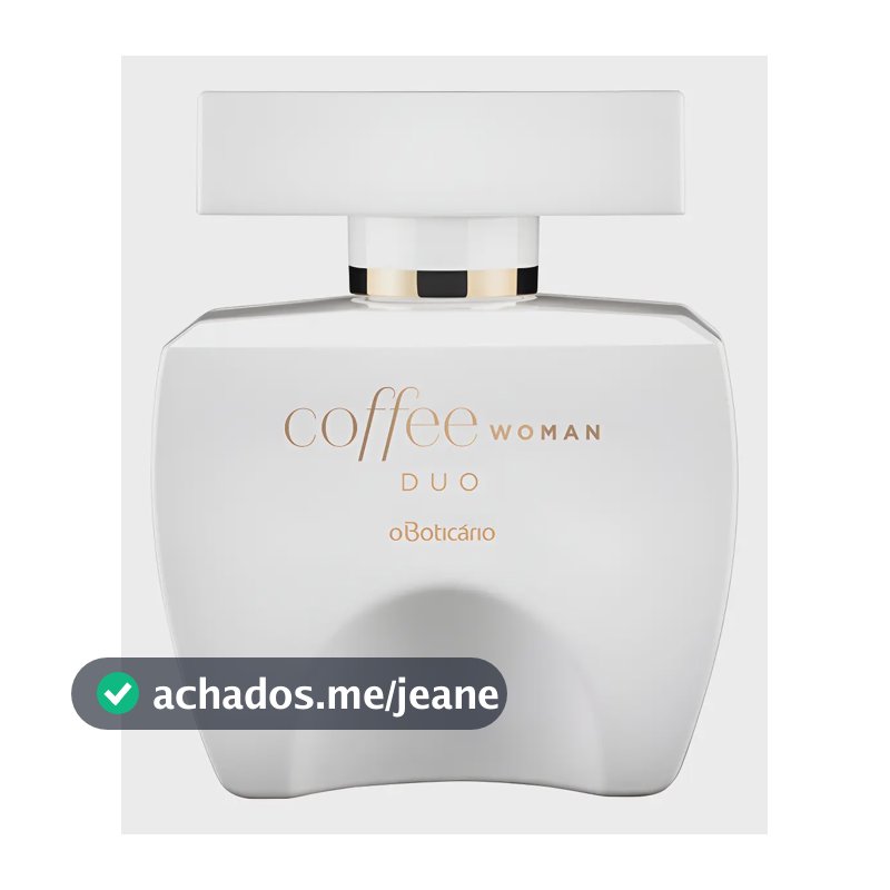Boticário Coffee Woman Duo Deo Colônia Feminino 100ml
