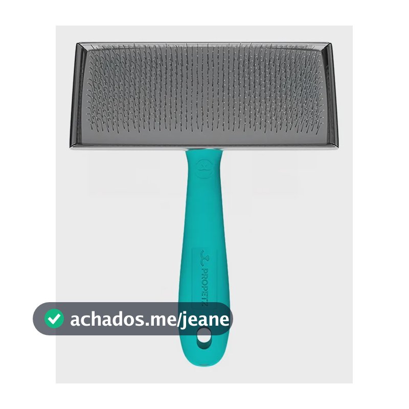 Rasqueadeira Reta C/bolinha Média Propetz Azul