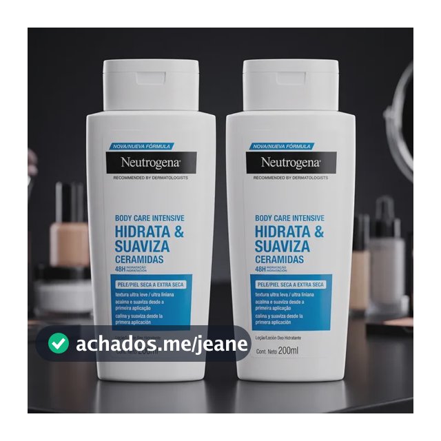 Hidratante Corporal Neutrogena Hidrata&suaviza 200ml Kit 2 Neutra