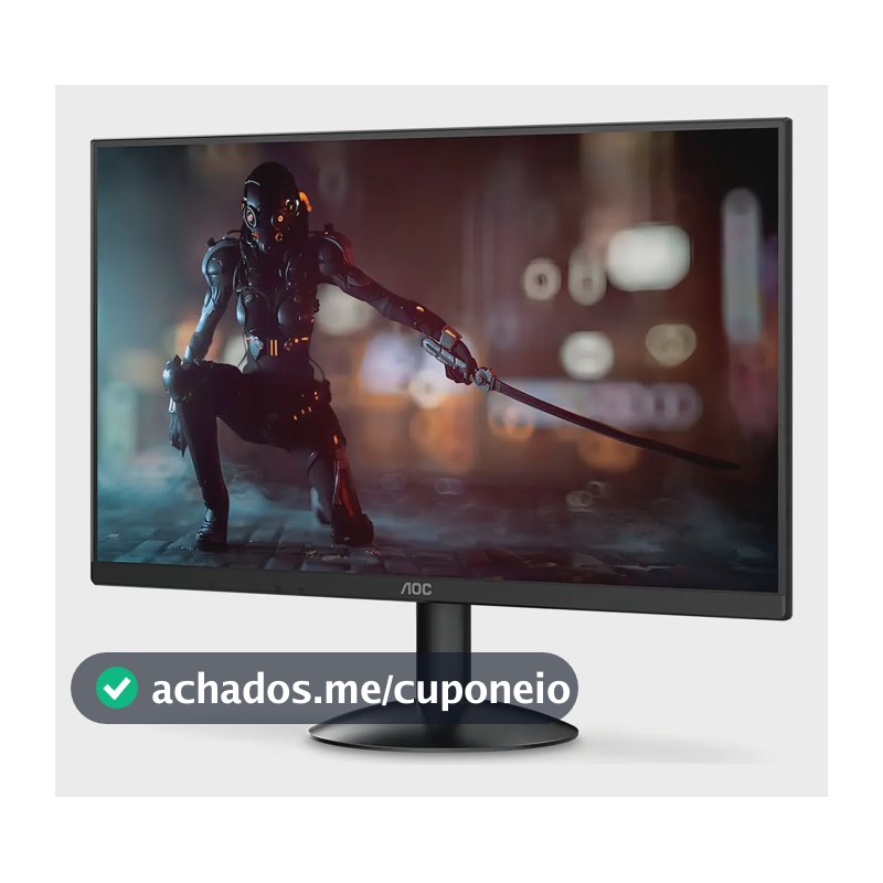 Monitor gamer Aoc Série B30 21.5'' Full Hd Gaming 120hz 1ms 22b30hm23 cor preto