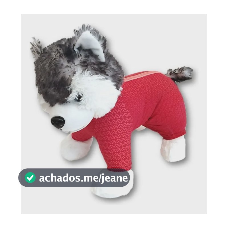 Roupinha Pet Proteção Uv 50+ Piscina Verão Cachorro Tam. 4 Rosa