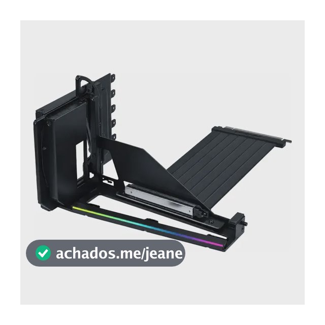 Suporte Vertical Lian Li Placa De Vídeo Riser 5.0, Argb, Atx Preto