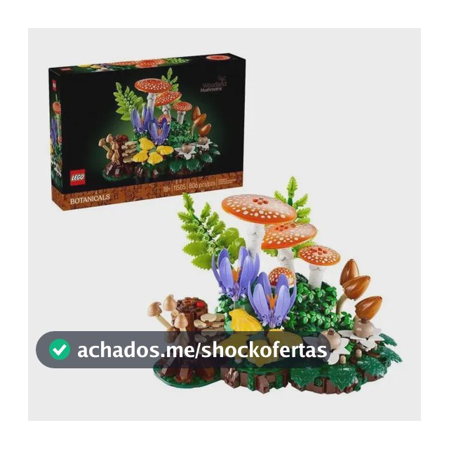 Lego Botanicals Cogumelos Silvestres 806