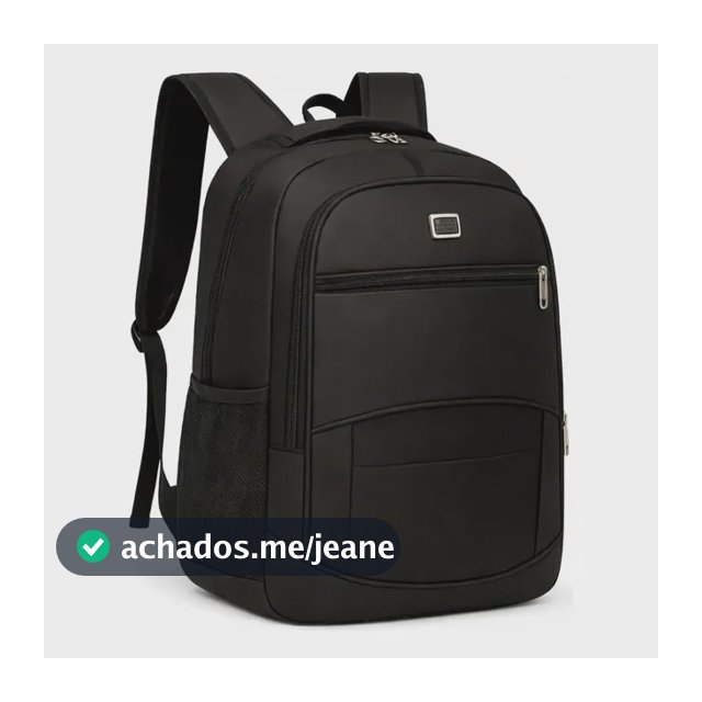 Mochila Unissex Resistente À Água Notebook Faculdade