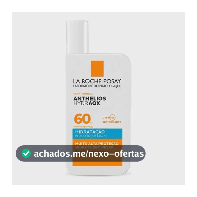 Protetor Solar Anthelios Hydraox Fps60 S/ Cor La Roche-posay