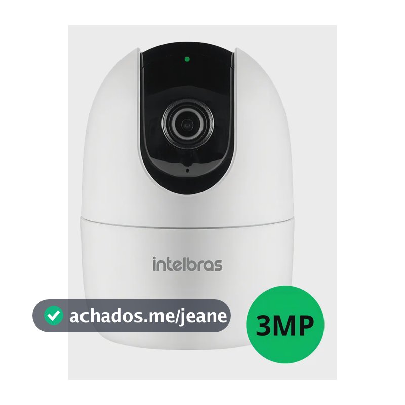 Câmera Inteligente Visão 360° Intelbras iM4 Resolução 3MP