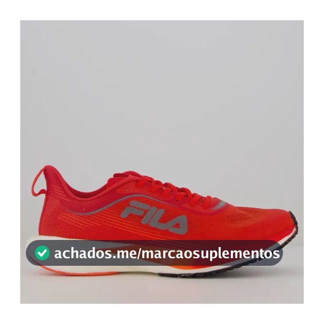 Tênis Fila Kr6 Frame Vermelho E Preto