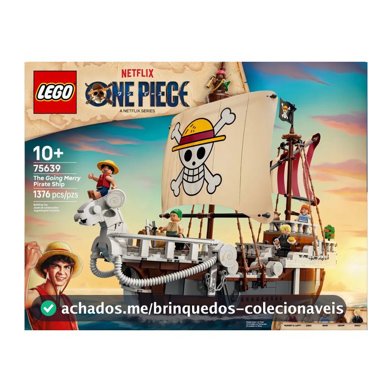 Lego® One Piece O Barco Pirata Going Merry 75639