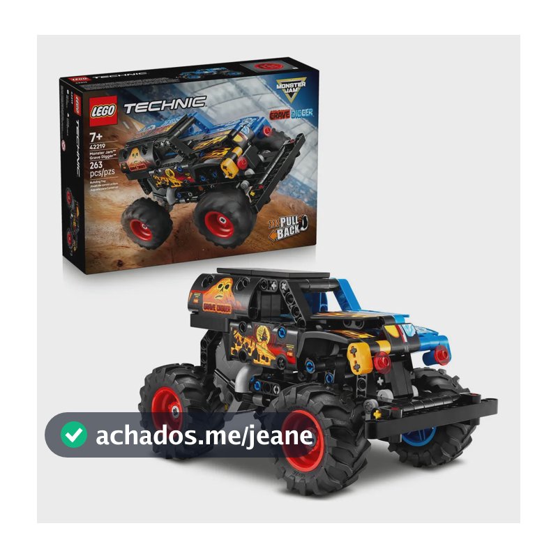 LEGO® Technic Monster Jam Grave Digger Fogo e Gelo 42219