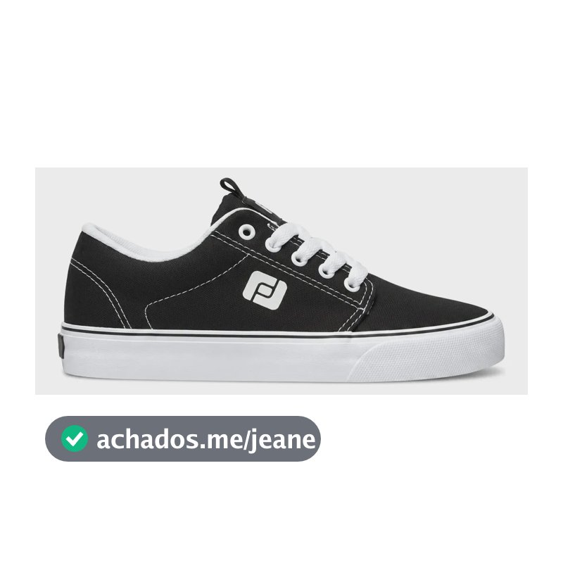 Tênis Skate Freeday Combat Masc/fem - Diversas Opções + Nf Black/white Line 41 Br