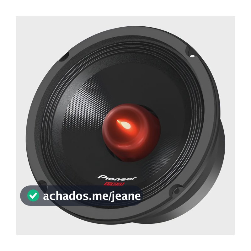 Par Grave Pioneer Mid Bass Ts-m160 Pro 6 Polegadas 500w Preto