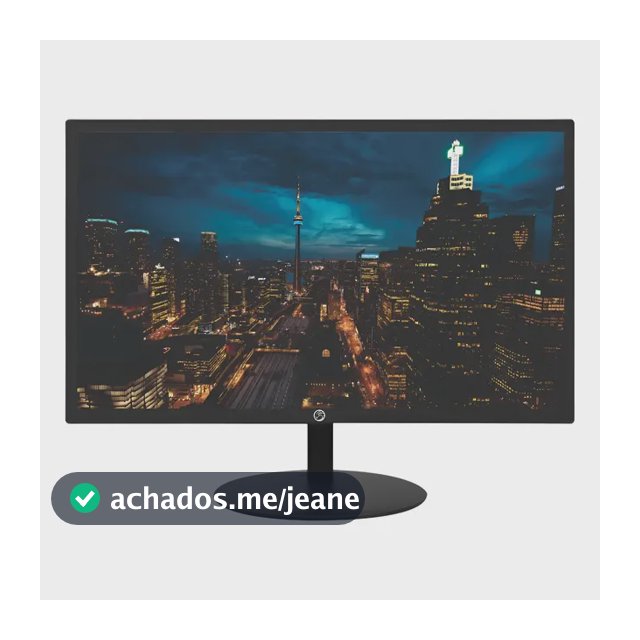 Monitor Led 20 Brazil Pc 20wr - 1600x900, 75hz, 5ms - Hdmi/vga - Preto 127/220v