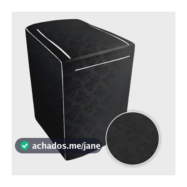 Capa Máquina Lavar Roupas Ziper 10 11 12 13 14 15 16 17 18kg