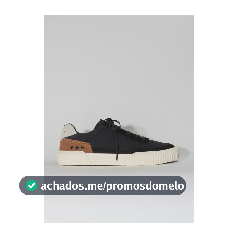 Tênis Masculino Glide Osklen Preto/camel/cru Liso 42 Br