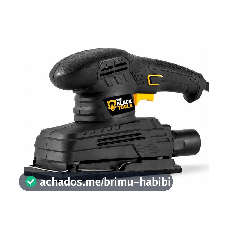 Lixadeira Orbital De Lixa Btl150 10000 Rpm 150w Preta Cor Preto Frequência 60hz 220v The Black Tools