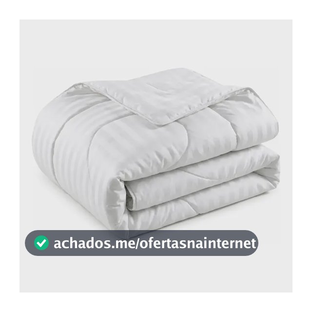 Edredom Casal Queen 400 Fios Dupla Face Grosso Hotel Oferta
