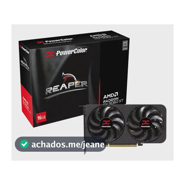 Gpu Powercolor Amd Radeon Rx 9060xt 16gb Gddr6 128bits 16g-a