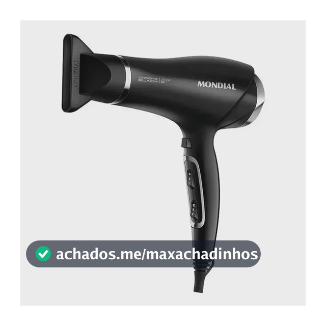 Secador de Cabelos Mondial 2000W - SCN-04