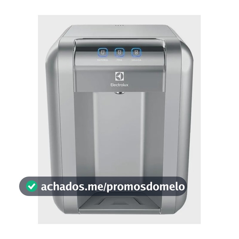 Purificador De Água Electrolux Gelada/fria/natural Pe11x Bivolt Prateado