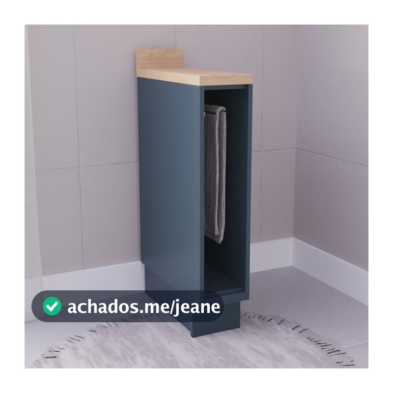 Balcão Toalheiro De Cozinha Sevilha Azul