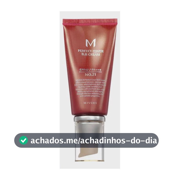 Missha Perfect Cover Bb Cream 50ml - Nº 21 - Light Beige