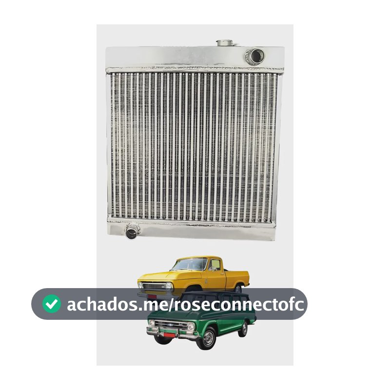 Radiador D10 Completo Alumínio Acompanha Tampa