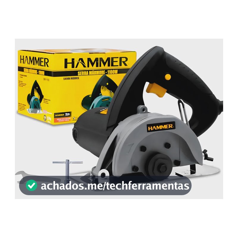 Serra Mármore Profissional Hammer Sm1100 1.1kw Tipo/makita 220v