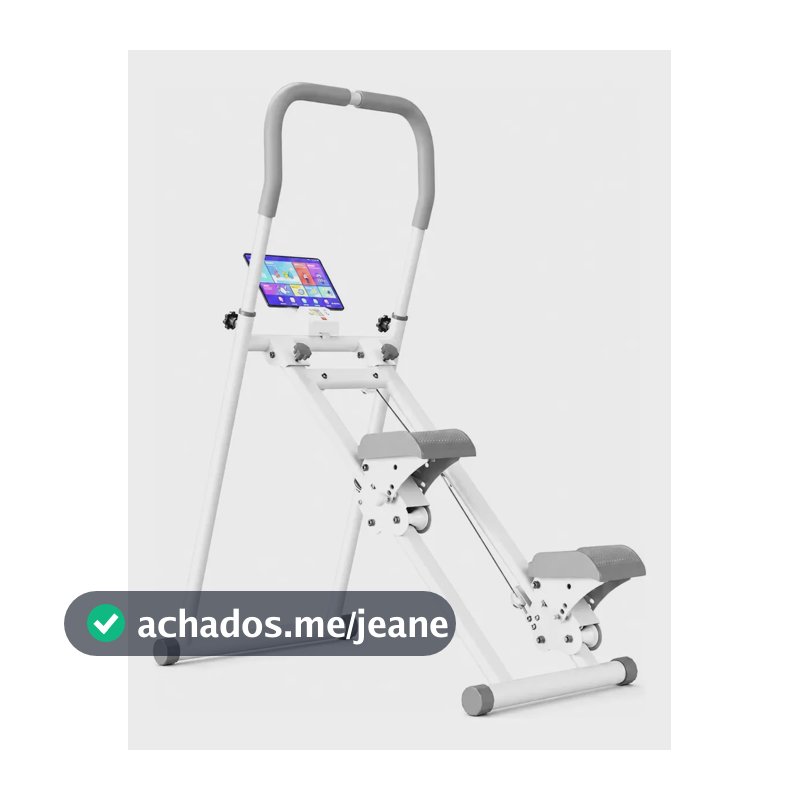 Simulador De Escada Caminhada Para Casa Dobrável Cor Branco Branco