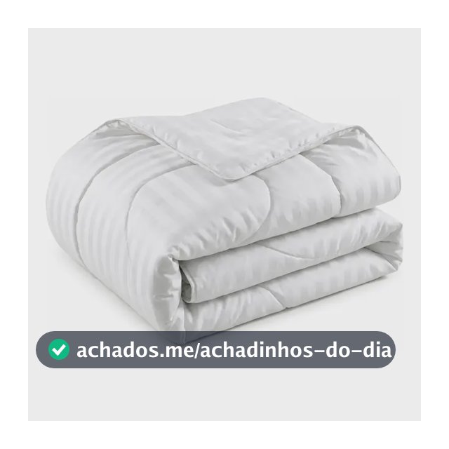 Edredom Casal Queen 400 Fios Dupla Face Grosso Hotel Oferta