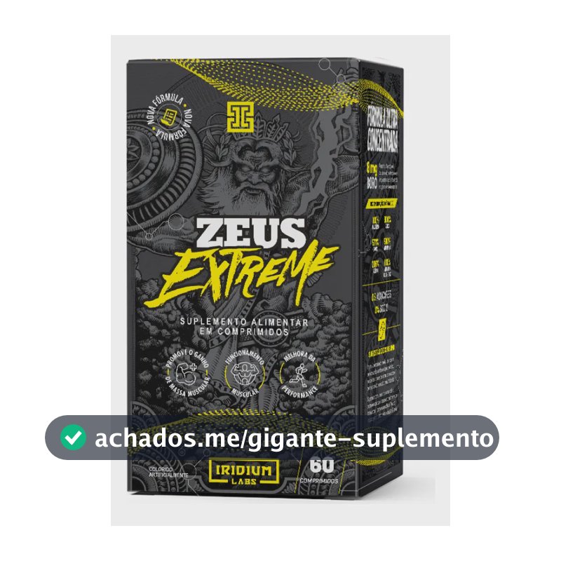 Suplemento em comprimidos Iridium Labs Extreme ZMA Kit Sem sabor de 60 un