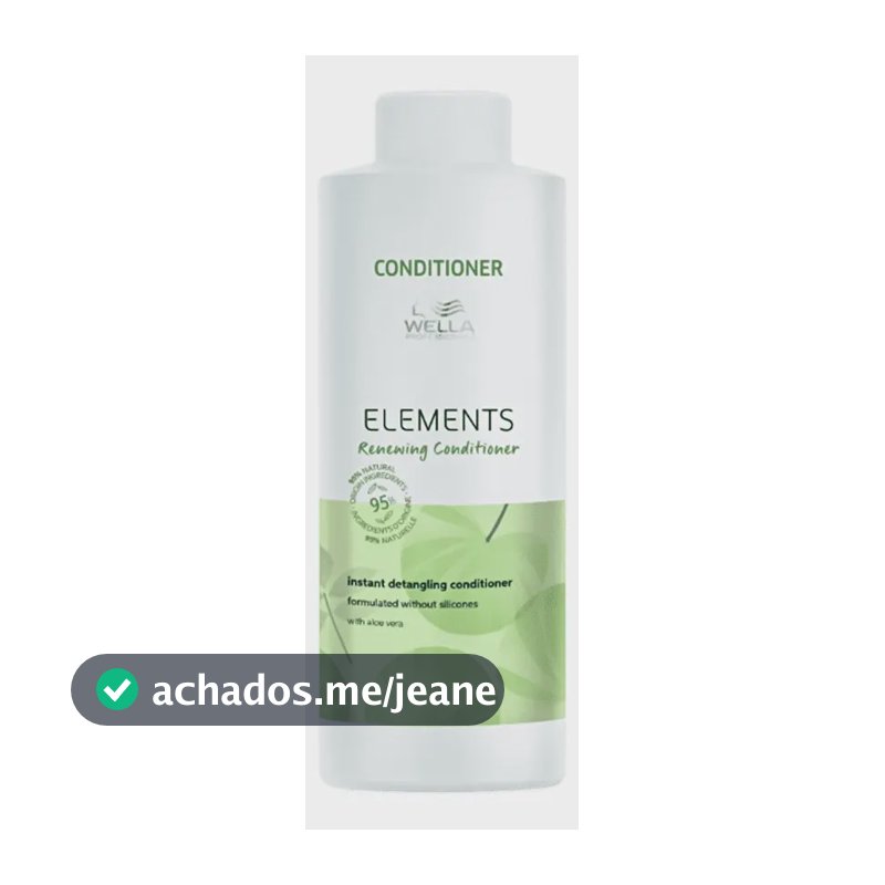 Condicionador Elements Wella Professionals 1 Litro