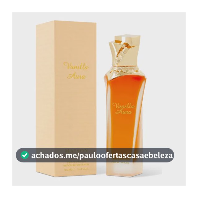 Perfume Vanilla Aura Edp Maison Asrar 100ml