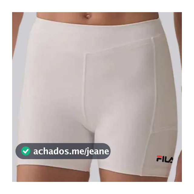 Shorts Fila Tennis Basic Feminino Branco
