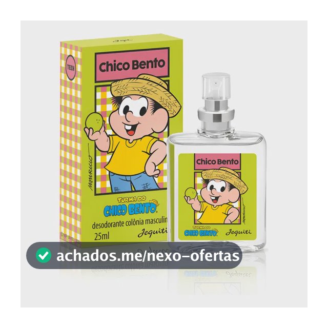 Deo Colonia Chico Bento 25ml - Jequiti