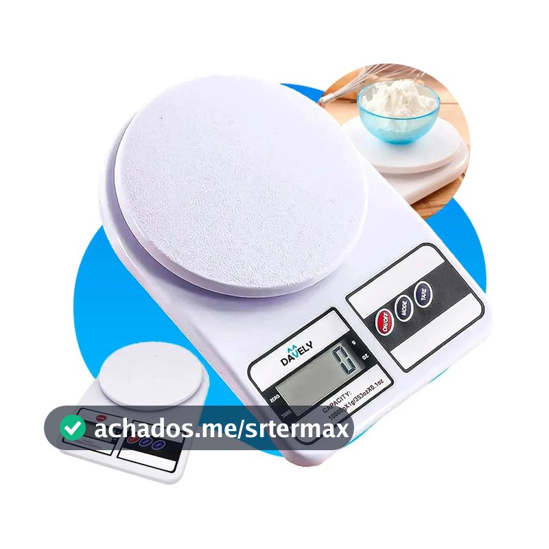Balança Digital De Precisão Davely Cook Cozinha Para Uso Domestico E Profissional