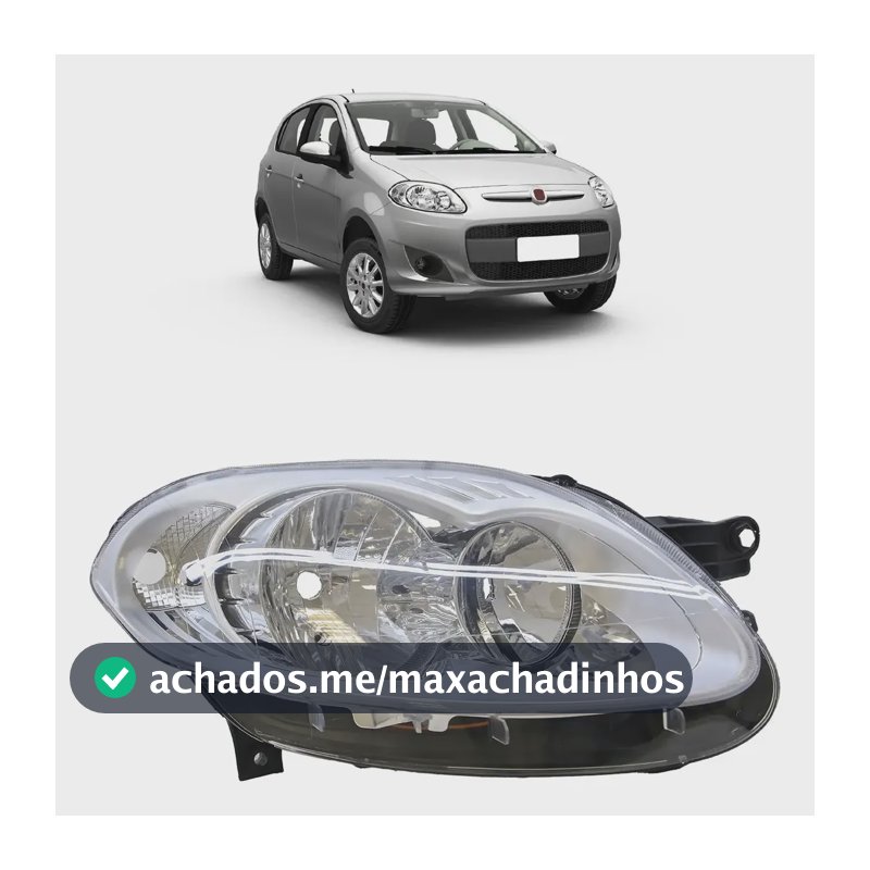 Farol Palio G5 2015 2014 2013 2012 Foco Duplo Cromado