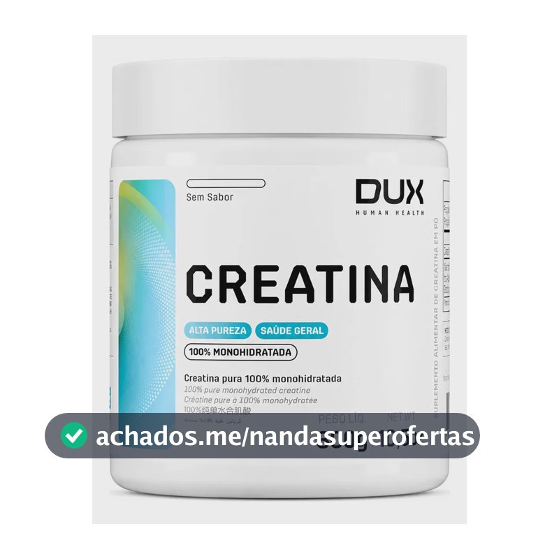 Creatina Monohidratada 300g - Dux Human Health Sem Sabor