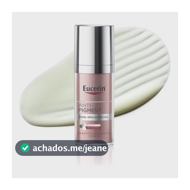EUCERIN Dual Sérum Facial Antimanchas e Anti-idade 30ml, Anti-Pigment, Clareador, Thiamidol, Ácido Hialurônico