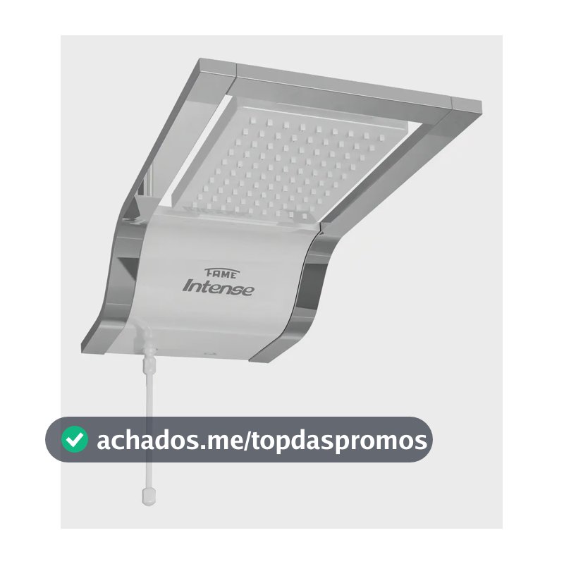 Chuveiro Eletronico Fame Intense Khrome 7800w