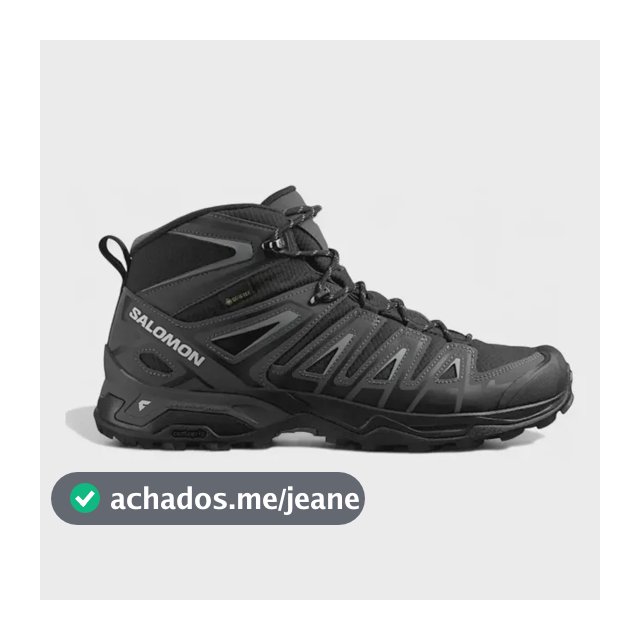 Bota Salomon Ultra Pioneer Mid Gtx Masculina Goretex