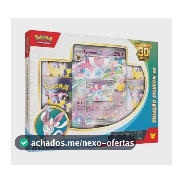Box Celebração de 30 Anos - Coleção Sylveon ex [PTBR]
